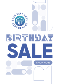 It's your Birthday Sale Flyer