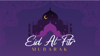 Starry Eid Al-Fitr Facebook Event Cover