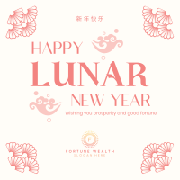 Good Fortune Lunar Year Instagram Post Image Preview