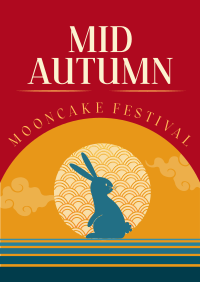 Mid Autumn Mooncake Festival Poster