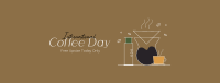 Minimalist Coffee Shop Facebook Cover