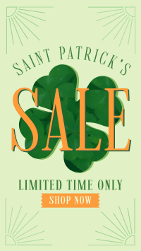 St. Patrick's Sale Clover Video