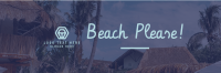 Beach Please Twitter Header