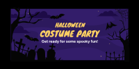 Halloween Party Twitter Post