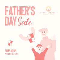 Fathers Day Sale Instagram Post