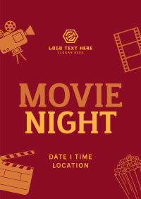 Cinema Movie Night Poster