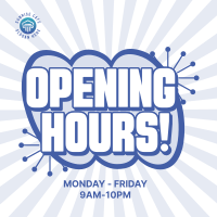 Opening Hours Sticker Instagram Post Image Preview