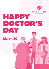 Happy Doctor's Day Poster