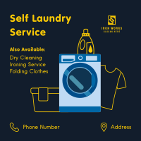 Self Laundry Service Instagram Post Image Preview