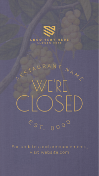 Rustic Closed Restaurant YouTube Short