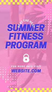 Summer Fitness Training Instagram Story