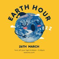 Sleeping Earth Instagram Post Image Preview