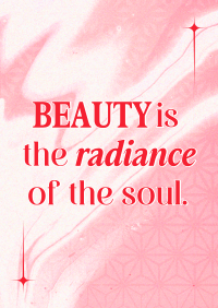 Generic Beauty Quote Flyer