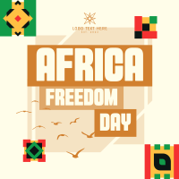 Tiled Freedom Africa Instagram Post Design
