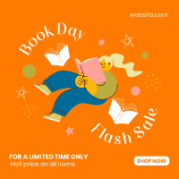 Book Lover’s Day Linkedin Post example 4