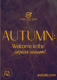 Warm Autumn Greetings Flyer