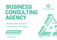 Your Consulting Agency Postcard Design