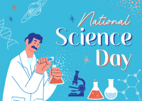 Science Season Postcard