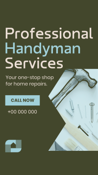 Handyman Home Repairs Instagram Reel Image Preview