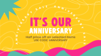 Anniversary Discounts Animation