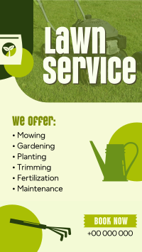 Lawn Care Professional Facebook Story