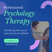 Psychology Clinic Linkedin Post Design