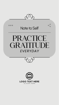 Positive Self Note Instagram Reel Image Preview