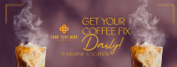 Coffee Pickup Daily Facebook Cover