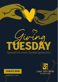 Give back this Giving Tuesday Flyer