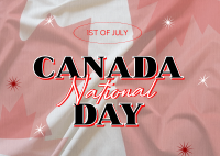 Canada Day Postcard