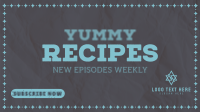 Yummy Recipes Animation