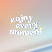 Cute Inspirational Quote Instagram Post Design