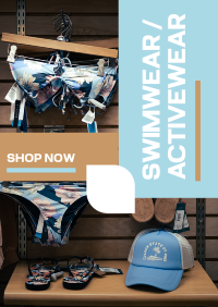 Active Swimwear Poster