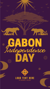 Gabon Independence Day Instagram Story