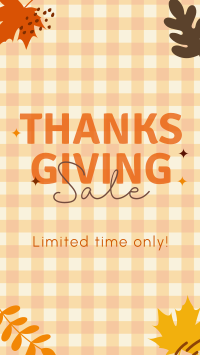 Thanksgivings Checker Pattern Instagram Reel