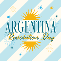 Argentina Revolution Day Linkedin Post example 4