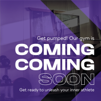 Fitness Gym Opening Soon Instagram Post Image Preview