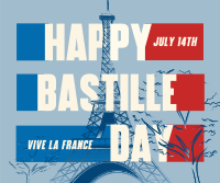 Bastille Day Facebook Post