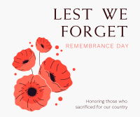 Symbol of Remembrance Facebook Post