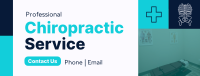 Modern Chiropractic Treatment Facebook Cover