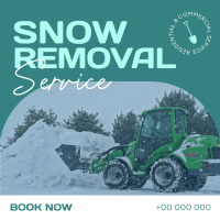 Snow Remover Service Instagram Post