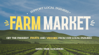 Organic Farm Market Animation