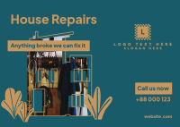 House Repairs Postcard