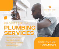 Plumbing Services Facebook Post