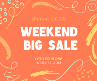 Weekend Sale Facebook Post example 2