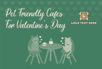 Pet Cafe Valentine Pinterest Cover Design