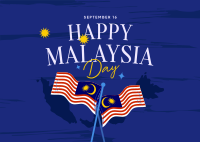 Malaysia Independence Postcard