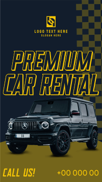 Premium Car Rental Video