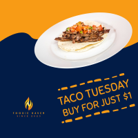 Taco Tuesday Doodle Instagram Post Image Preview