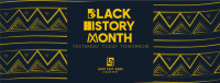 Black History Celebration Facebook Cover